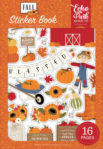 Echo Park Fall Sticker book (FAL251029)