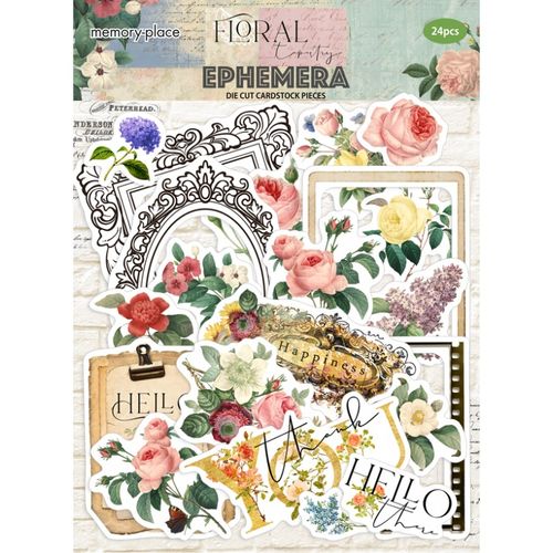 Memory Place Floral Tapestry Ephemera (MP-60384)