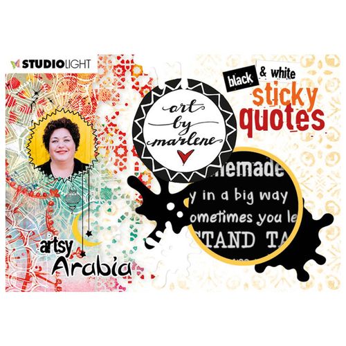 Studio Light • Artsy Arabia sticker pad Quotes 120x85mm nr.03