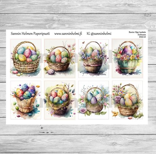 Planneritarra - Easter Egg baskets fullboxes (2023-18)