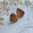 PikkuOlivia -korvikset (ruskea)
